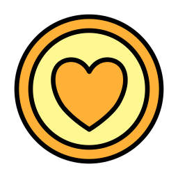 odznaka miłości ikona