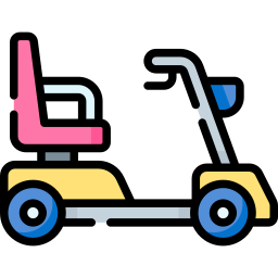 scooter per la mobilità icona