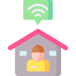 Work from home icon