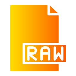 Raw file icon