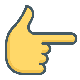 Pointing icon