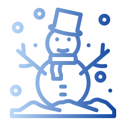 bonhomme de neige Icône