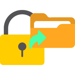 Secure data icon