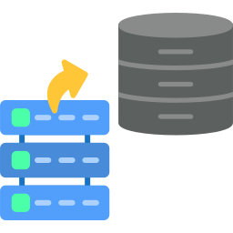 Data stacks icon