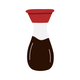 salsa de soja icono