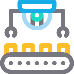 Robot arm icon