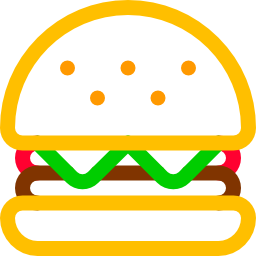 hamburguesa icono