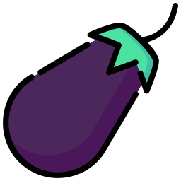 aubergines Icône