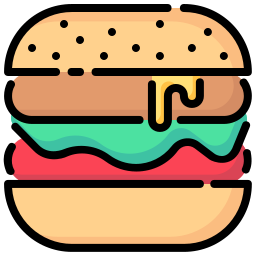 hamburguesas icono