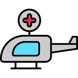 ambulanza aerea icona