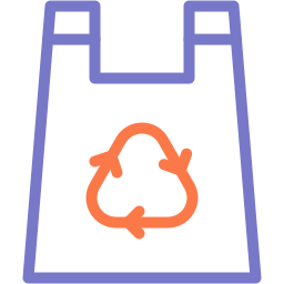 Eco bag icon