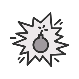 explosie icoon