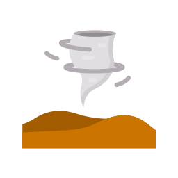 burza piaskowa ikona