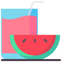 jugo de melón icono