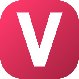 文字 v icon