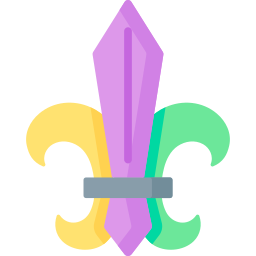 fleur de lis icona