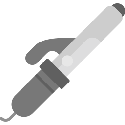 Curling iron icon