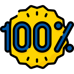 100 por ciento icono