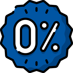 zero por cento Ícone