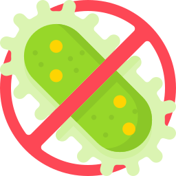 antibacterieel icoon