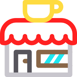 Coffee shop icon