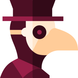 Plague doctor icon