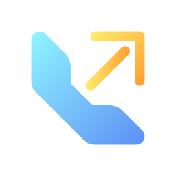 Outgoing call icon