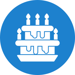 Wedding cake icon