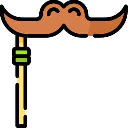 bigode Ícone