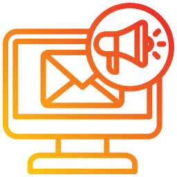 Email marketing icon