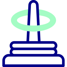 Ring toss icon