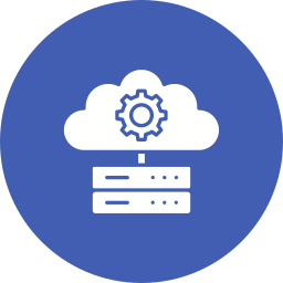 Cloud storage icon