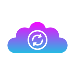 synchronizacja w chmurze ikona