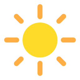 Sun icon