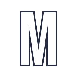 Letter m icon