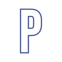 文字 p icon