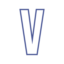 文字 v icon