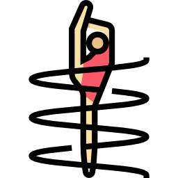 Rhythmic gymnastics icon