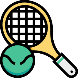 Tennis racket icon