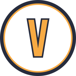文字 v icon