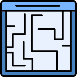 labyrinthe Icône