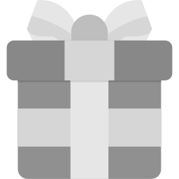 caja de regalo icono