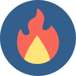 fuego icono