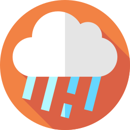 Heavy rain icon