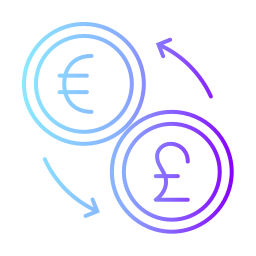 Money exchange icon