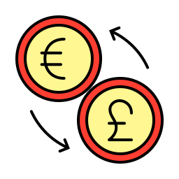 Money exchange icon