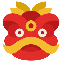 Lion dance icon