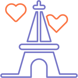 torre eiffel icono