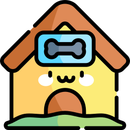 Dog house icon