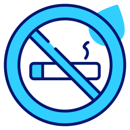 fumar prohibido icono